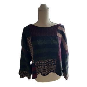 Snap sweater F as in Frank